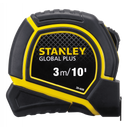 Cinta métrica de 3 metros x 1/2 plg, Global Plus, Stanley, 30-608