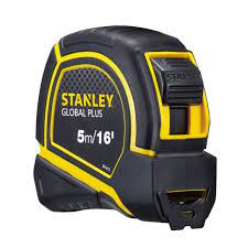 Cinta métrica de 5 metros x 3/4 plgs, Global Plus, 30-615, Stanley