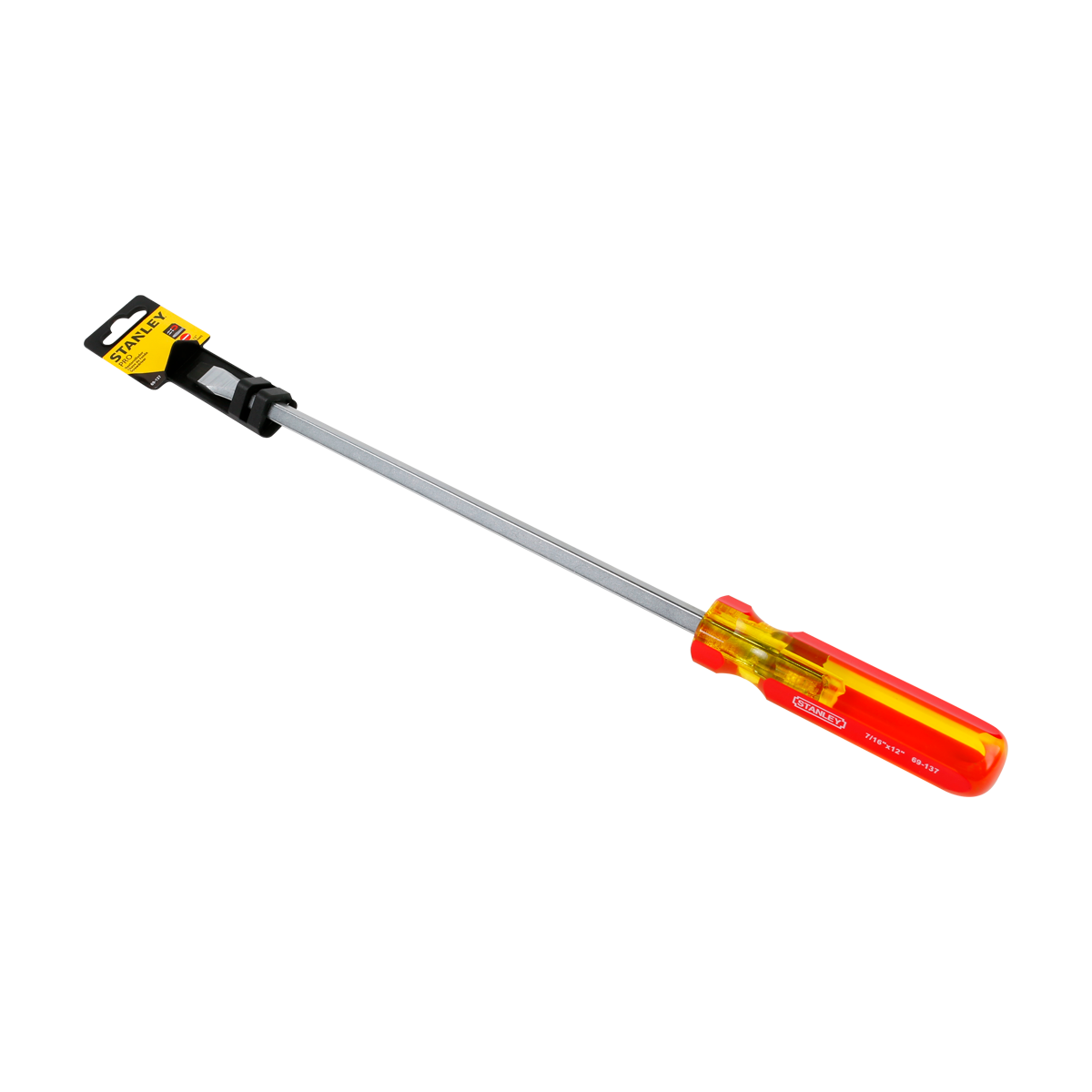 Desarmador pro plano, 1/2 plgs x 12 plgs, barra cuadrada, Stanley, 69-137