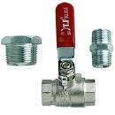LLAVE DE PASO PARA COMPRESOR ADAPTADORES REDUCIDORES MARCA CAMPBELL