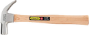 MARTILLO DE UÑA DE 13 ONZAS, CABO DE MADERA, 51-269, STANLEY