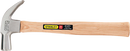MARTILLO DE UÑA DE 16 ONZAS, CABO DE MADERA, STANLEY, 51-271