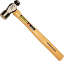 Martillo de bola de 12 onzas, cabo de madera, Stanley, 54-190