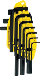 JUEGO 10 LLAVES HEXAGONALES, DE LA 1.5 A 10 MM, STANLEY