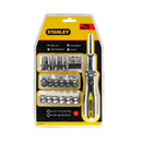 Juego de desarmador ratch, 29 piezas, Stanley, stht54925-840