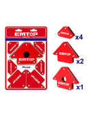 Escuadrás magnéticas, set de 7 piezas, Emtop, EMWH7002