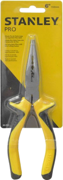 Alicate de punta larga profesioal de 6 plgs, 84-053la, Stanley