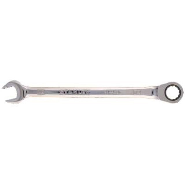 Llave combinada, cola corona, con ratch, 15mm, Stanley, 91-979