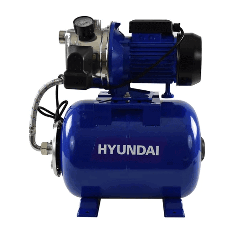 BOMBA DE AGUA HIDRONEUMATICA, 1 PLGS, 1.5 HP, 110 V, TANQUE 24 LTS, ALTURA 45 MTS, HYUNDAI, HIDRO10