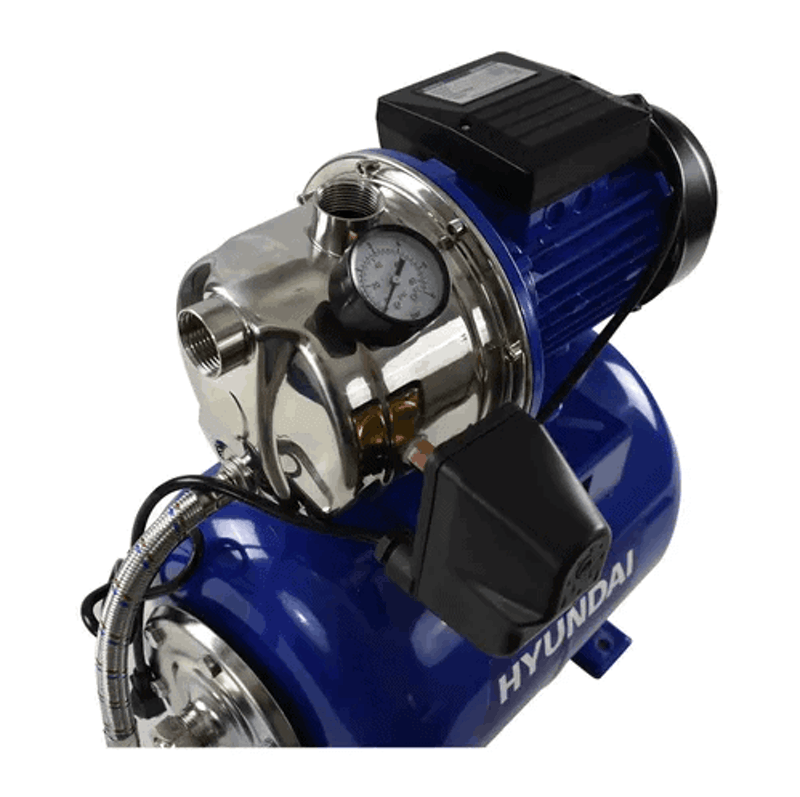 BOMBA DE AGUA HIDRONEUMATICA, 1 PLGS, 1.5 HP, 110 V, TANQUE 24 LTS, ALTURA 45 MTS, HYUNDAI, HIDRO10