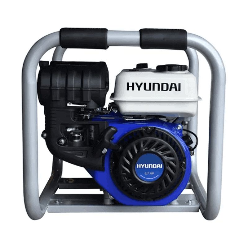 BOMBA DE AGUA DE GASOLINA, DE CAUDAL, 2 PLGS, 6.7 HP, 4 TIEMPOS, ALTURA 32 MTS, HYUNDAI, HYW2067