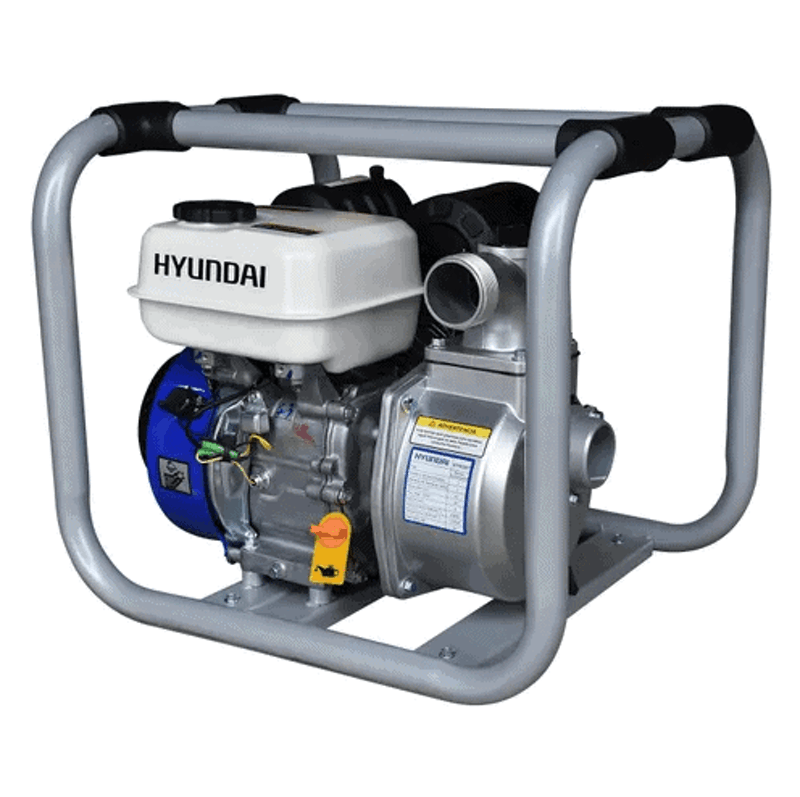 BOMBA DE AGUA DE GASOLINA, DE CAUDAL, 2 PLGS, 6.7 HP, 4 TIEMPOS, ALTURA 32 MTS, HYUNDAI, HYW2067