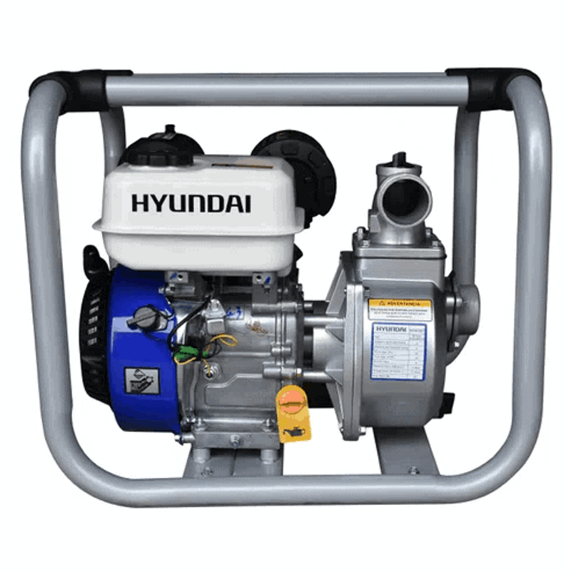 BOMBA DE AGUA DE GASOLINA, DE CAUDAL, 2 PLGS, 6.7 HP, 4 TIEMPOS, ALTURA 32 MTS, HYUNDAI, HYW2067