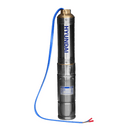 BOMBA DE AGUA SUMERGIBLE CON PANEL SOLAR, 1.25 PULGS, 1 HP, 4 PANELES SOLARES, ALTURA 70 MTS, HYUNDAI, SUN100X