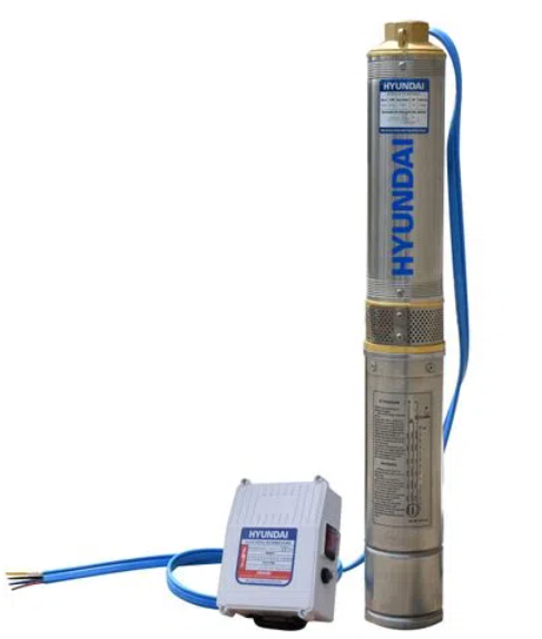 BOMBA DE AGUA SUMERGIBLE, 1.25 PLGS, 1 HP, 110 V, ALTURA 92 MTS, HYUNDAI , HYWP1000G