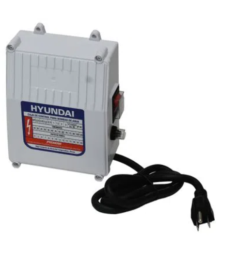 BOMBA DE AGUA SUMERGIBLE, 1 1/4 PLGS, 1/2 HP, 110 V, ALTURA 56 MTS, HYUNDAI, HYWP500G