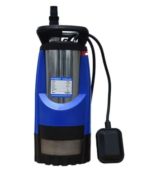 BOMBA DE AGUA SUMERGIBLE, 1 PLGS, 1.6 HP, 110 V, ALTURA 44 MTS, HYUNDAI, HYWSA1200