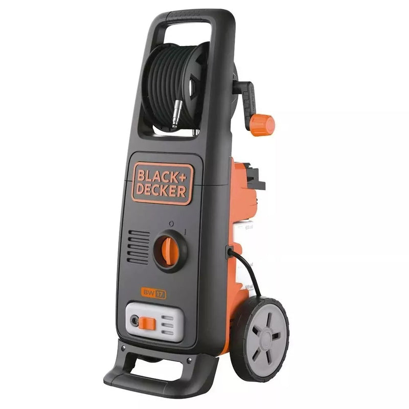 HIDROLAVADORA ELECTRICA DE 1885 PSI, 1700 WATTS, 7 LITROS/MIN, BW17-B3, BLACK AND DECKER