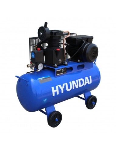 COMPRESOR DE 50 LTS DE FAJA, 1 HP, 115 PSI, 110 V, HYUNDAI , HYAC50C