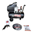 COMPRESOR DE 25 LITROS, 2.5 HP, 110 V, INCLUYE KIT DE MANGUERA Y PISTOLA, HUSKY, WINDER25