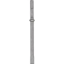 CINCEL PUNTA PLANA, HEX 1-1/10 PULG, 28 MM, PARA DEMOLEDOR ULDBRH2201 DE 30 KILOS, 21 PULG LARGO. MARCA EMTOP