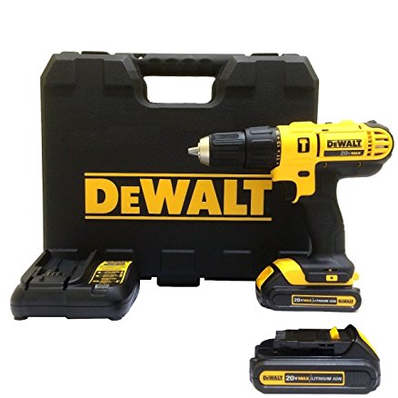 BARRENO PERCUTOR INALAMBRICO DE 1/2”, 20 V., DEWALT DCD776C2-B3