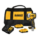 ATORNILLADOR DE IMPACTO ATOMIC HEX 1/4", 20 VOLTIOS, SIN CARBONES, DCF809D2-B3, DEWALT