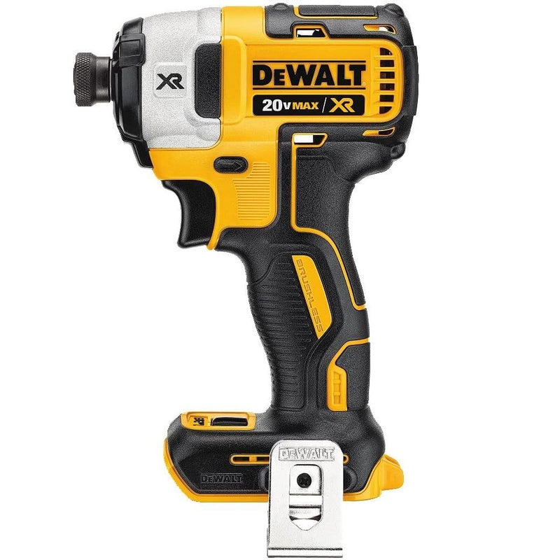 ATORNILLADOR DEWALT DE IMPACTO 20V 1/4 BRUSHLESS (SIN BATERIAS NI CARGADOR)