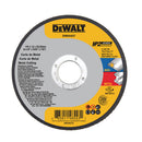 Disco para cortar metal de alto rendimiento de 4 ½ plgs, centro plano, Dewalt, dw84407