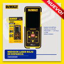 MEDIDOR LASER ROJO DE DISTANCIA, RANGO 100 METROS, PANTALLA A COLOR, PREISCION + - 1/16 PULGADAS, 1.5 MM. MARCA DEWALT