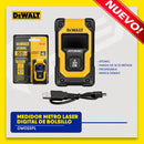 MEDIDOR METRO LASER DIGITAL DE BOLSILLO, ATOMIC, RANGO DE 16.75 METROS, RECARGABLE. MARCA DEWALT