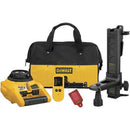 LASER ROTACIONAL AUTONIVELANTE, RANGO 1,500 PIES 457.2 M. A  PRECISION  +/- 1/4 PULG 6.35 MM. MARCA DEWALT