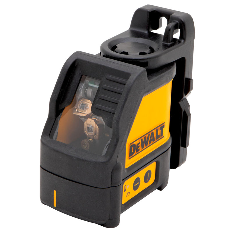 NIVEL LASER, 15 METROS, 2 LINEAS ROJAS, LINEA HORIZONTAL Y VERTICAL. MARCA DEWALT