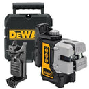 NIVEL LASER, 30 METROS, 3 LINEAS ROJAS, CON MALETA PLASTICA. MARCA DEWALT