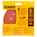 KIT DE 5 DISCOS DE LIJA CODIGO DW4307 X, 5 PULG, GRANO SURTIDO, CON VELCRO. MARCA DEWALT