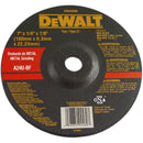 Disco para pulir metal de 7 plg, centro realzado, Dewalt, dw44580-ph