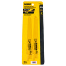 CUCHILLA P/SIERRA SABLE, 6 DT X PULG, 6 Plgs LARGO, SET DE 2, CORTES GENERALES EN MADERA. MARCA DEWALT