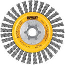 CEPILLO RADIAL DE ALAMBRE TRENZADO DE 4PULG, EJE 5/8, DW4930, DEWALT