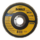 DISCO DE ZIRCONIO 4-1/2 X 7/8 PULG, GRANO 60. MARCA DEWALT