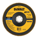 Discos de zirconio de 7 plgs, grano 60, Dewalt, dw8323-ar