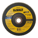 DISCO FLAP DISC, DE ZIRCONIO, DE 7 PULG, GRANO 60. MARCA DEWALT