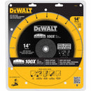 DISCO DE DIAMANTE CONTINUO PARA CORTAR METAL DE 14PULG X 3/32PULG X 1PULG, DW8500, DEWALT