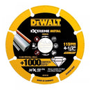 DISCO DE DIAMANTE SEGMENTADO PARA CORTAR METAL DE 4 1/2PULG X .05PULG X 7/8PULG, DW8545, DEWALT