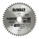 DISCO DE SIERRA PARA ALUMINIO DE 7 1/4PULG, 48 DIENTES DE TUGSTENO, DWA03200, DEWALT