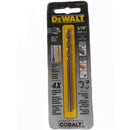 BROCA DE COBALTO PARA METAL Y MADERA DE 3/16PULG, DWA1207, DEWALT
