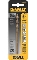 BROCA DE COBALTO PARA METAL Y MADERA DE 7/32PULG, DWA1207, DEWALT