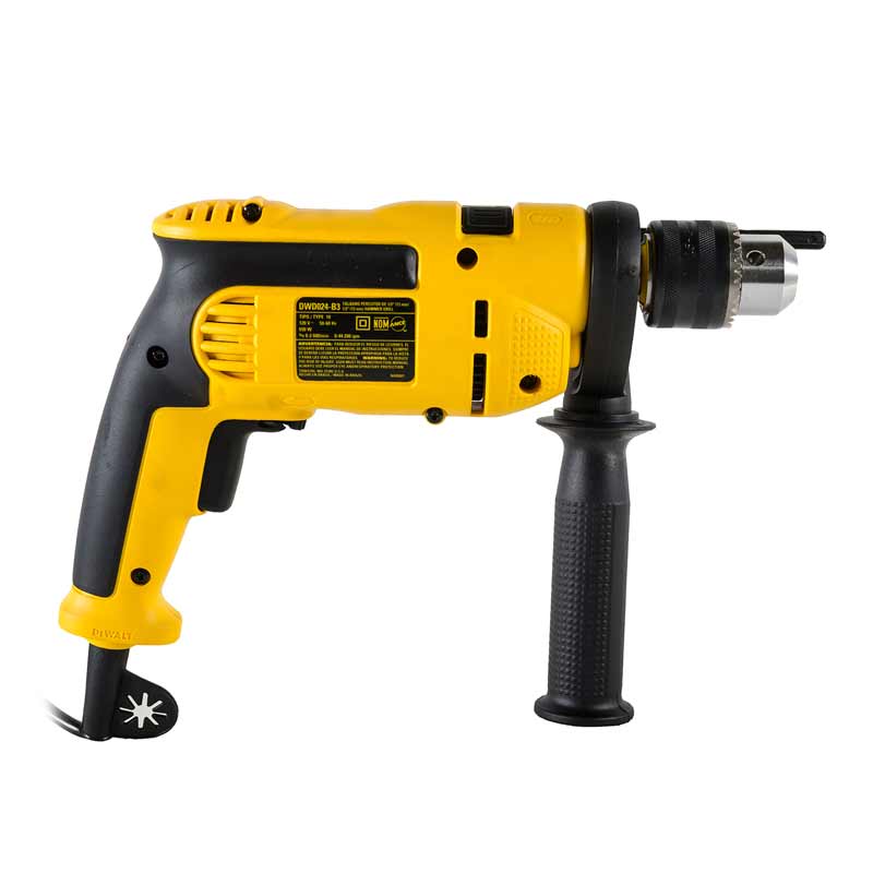 BARRENO PERCUTOR DE 1/2”, 650 WATTS, DWD024-B3, DEWALT