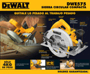 SIERRA CIRCULAR DE 7 1/4 PLGS ,DWE575-B3, DEWALT