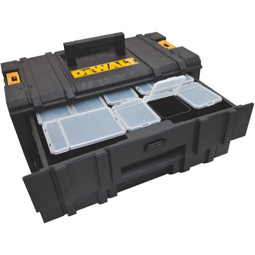 CAJA DE HERRAMIENTAS ORGANIZADORA CODIGO DWST08225, DE DOBLE GAVETA. MARCA DEWALT