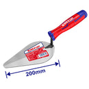 CUCHARA DE ALBAÑIL 8 PULG, MANGO DE PLASTICO MARCA EMTOP